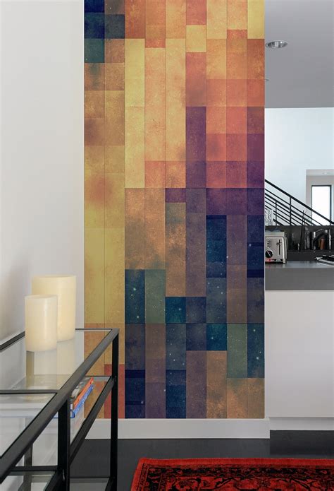 Create A Captivating Accent Wall With Geometric-Patterned Wall Tiles ...