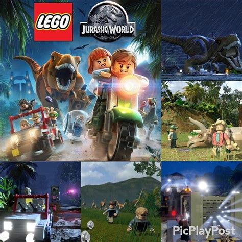 Jurassic World - The Jurassic World Lego Game featuring Jurassic Park ...