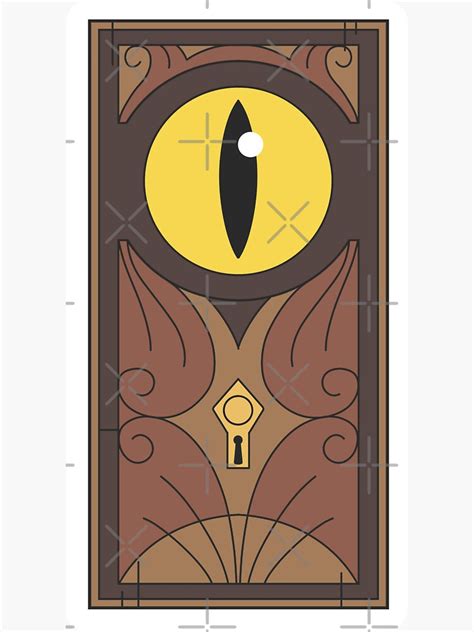 "Portal Door ~The Owl House" Sticker for Sale by Ruxandas | Redbubble