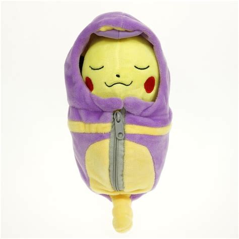 Sleeping Pikachu Plush Toy with Bag – HippyCase