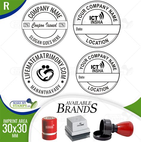 Express Stamp Round Stamp Pre-inked Stamp Flash Stamp DF-26 Company Stamp Custom Stamp Signature ...