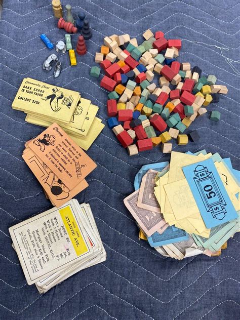 Vintage Monopoly Game Pieces | #4548736621