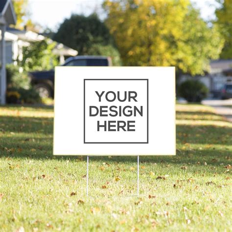 Custom Lawn Signs | Elevation Printing Services