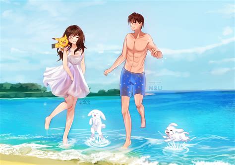 Update 80+ beach anime drawings super hot - in.coedo.com.vn