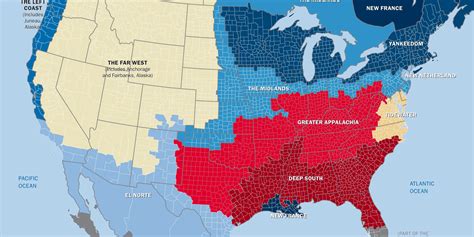 The 11 nations of the United States - Business Insider