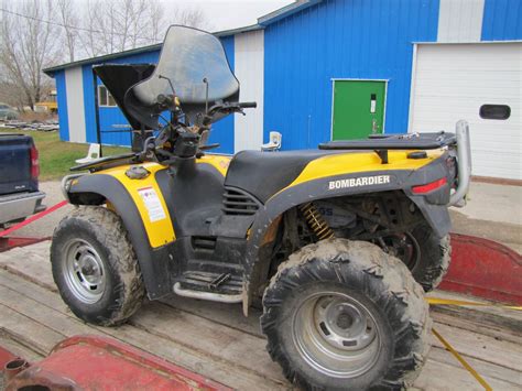 2002 Bombardier Traxter XT ATV 4x4 Quad; Subject to confirmation of ...