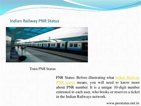 Indian Railway PNR Status