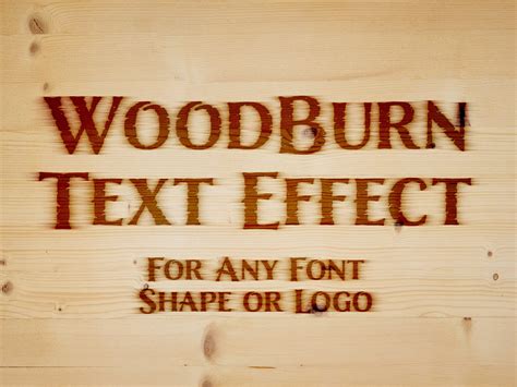 Wood burn Font editable. easy to use ideal for sublimation | Etsy