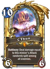 C'Thun - Hearthstone Wiki