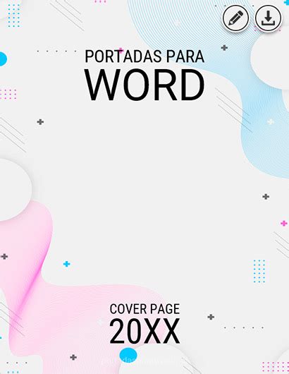 ️ Portadas Para Word: Descarga Gratis las Mejores Aquí!!!