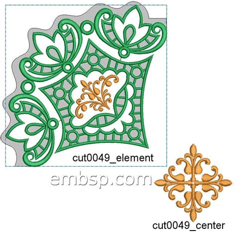 Cutwork Doily Golden patterns cut0049 | Machine embroidery, Embroidery, Machine embroidery designs