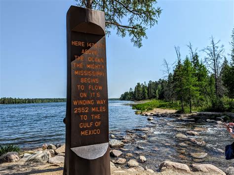 Mississippi River Headwaters at Lake Itasca, MN - No Home Just Roam