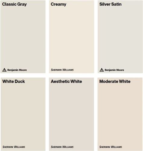 The 10 Best Off-White Neutral Paint Colors | Off white paint colors ...