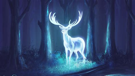 🔥 Free download Deer Fantasy Artwork 4k Harry Potter Deer Painting 3840x2160 [3840x2160] for ...