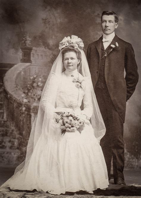 victorian bride and groom - Google zoeken | Винтаж свадебные фото ...