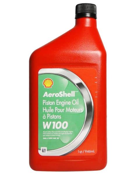 Aeroshell Aviation Oil 100W SAE - Pilot Outfitters