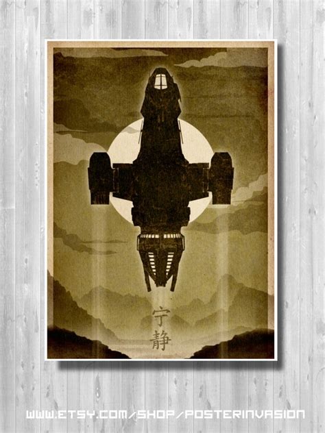 Serenity Firefly poster Serenity Firefly print Serenity | Etsy