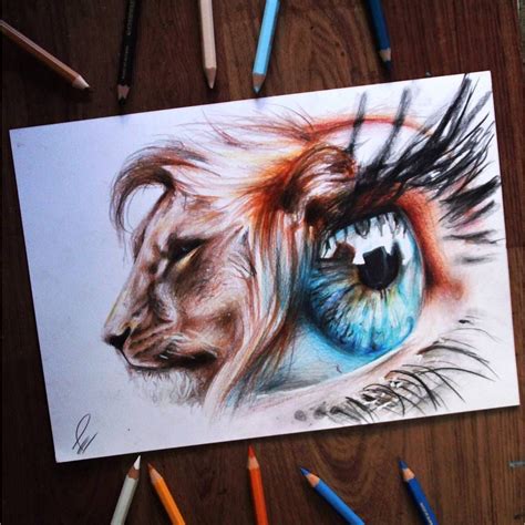 How To Draw Lion Eyes at How To Draw