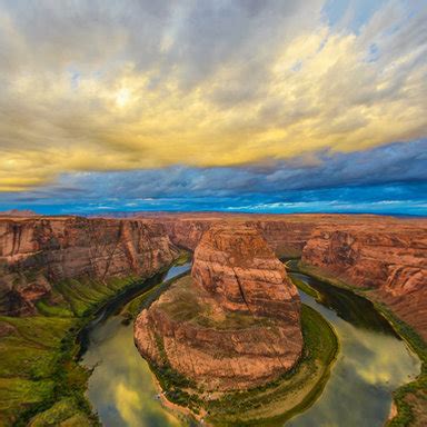 Horseshoe Bend Sunrise 360 Panorama | 360Cities