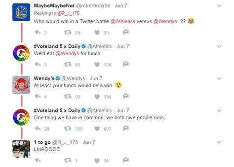 Wendy's Got Savagely Owned By The Oakland A's On Twitter