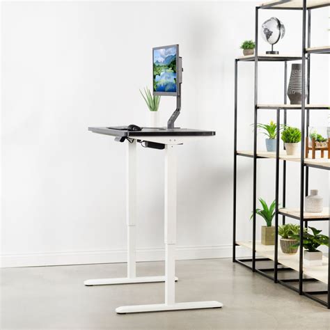 Vivo 43" Wide Electric Adjustable Sit Stand Desk with Memory Presets- – Ergo Standing Desks