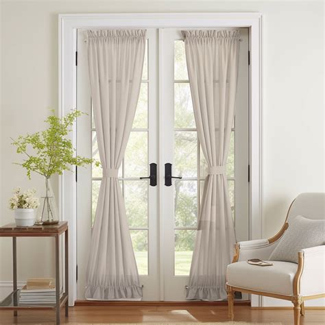 French Door Curtains - Custom Modern French Door Curtains