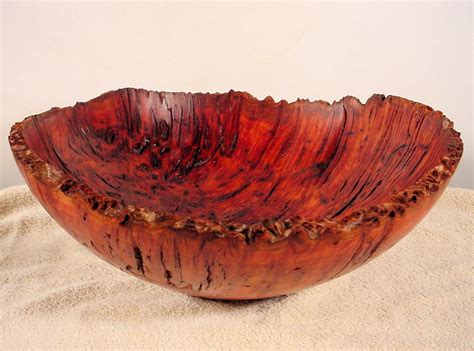 Jarrah Burl Wood Bowl Turned Wooden Bowl Number 6630 by Bryan | Etsy ...