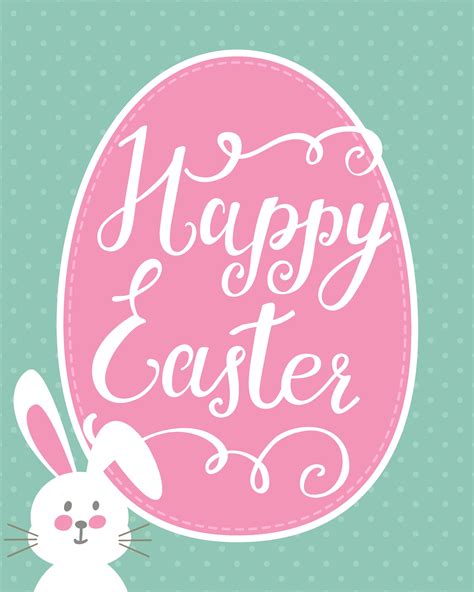 DIY Easter Bunny Printable + Easter Blog Hop