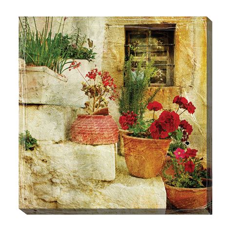 Seasonal All Weather All Season Outdoor Canvas Art, Multi | Brylane Home