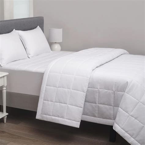 Allied Home 220 Thread Count Microfiber White Full Hotel Blanket-BMI_20639L_3 - The Home Depot