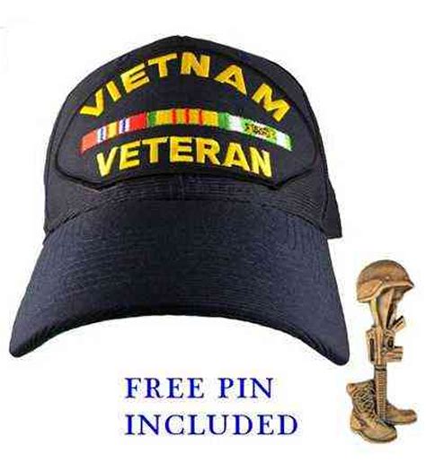 US Navy Vietnam Veteran Service Ribbon Hat/Lapel Pin