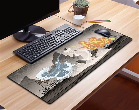 Extra large mousepad Avatar desk Pad Protective Keyboard | Etsy