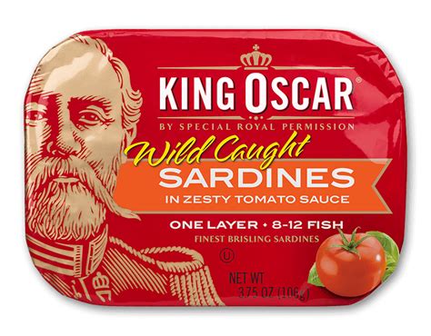 Brisling Sardines in Zesty Tomato Sauce | King Oscar