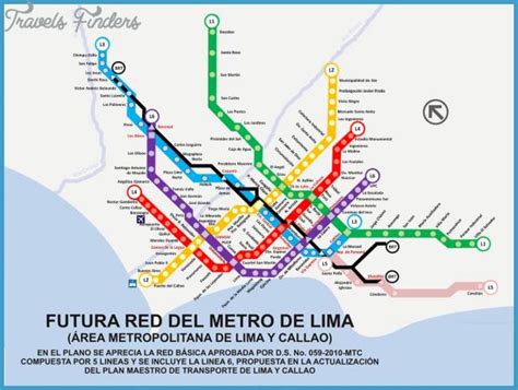 Metropolitano Lima map - Map of metropolitano Lima (Peru)