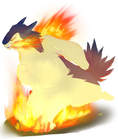 #157 Typhlosion used Eruption in the Game-Art-HQ Pokemon Gen II Tribute! | Game-Art-HQ