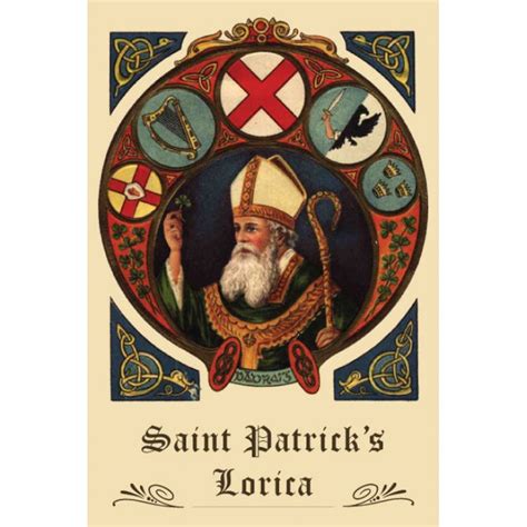 Prayer Cards, Holy Cards : St. Patrick's Lorica Prayer Card ...