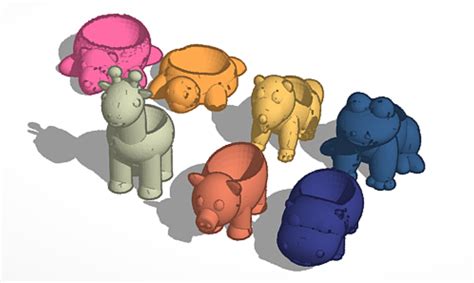 3D in Tinkercad: Animals — The GIANT Room