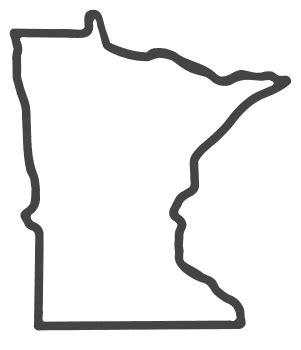 Printable minnesota template - prdarelo