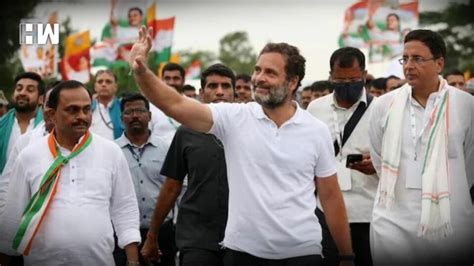 Bharat-Jodo Yatra: Rahul Gandhi Resumes Karnataka Leg Of Yatra - HW ...