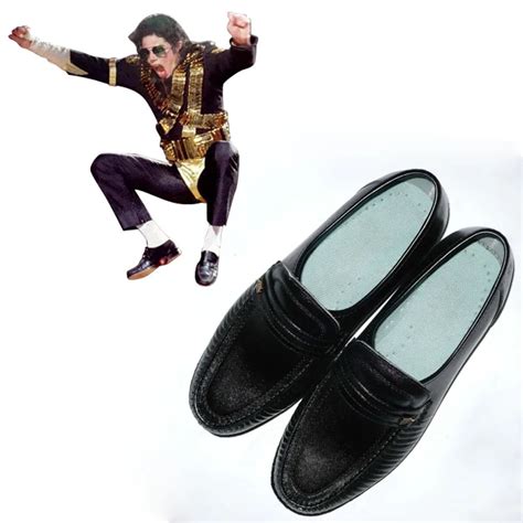 Deluxe Michael Jackson Billie jean Cosplay Shoes Michael Jackson ...