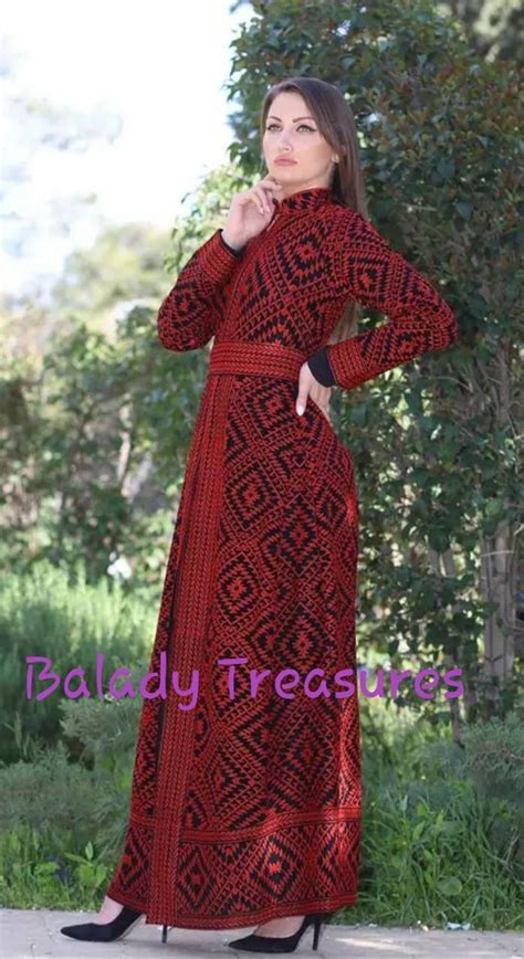 Thoub Thobe Tatreez Dress Embroidery Abaya Cross Stitch - Etsy