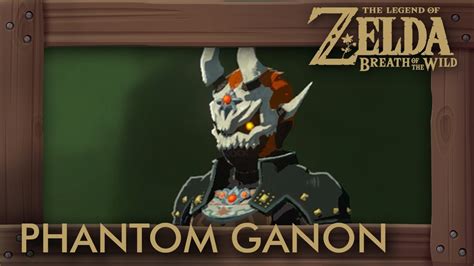 Zelda Breath of the Wild - Phantom Ganon Armor Set Location - YouTube