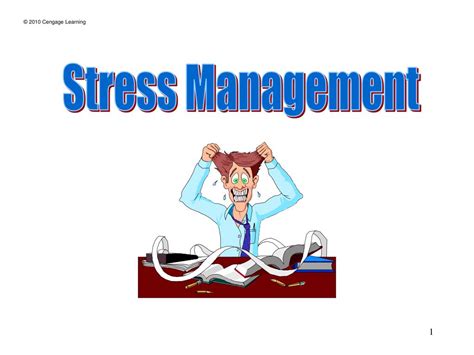 Stress Management Ppt Background