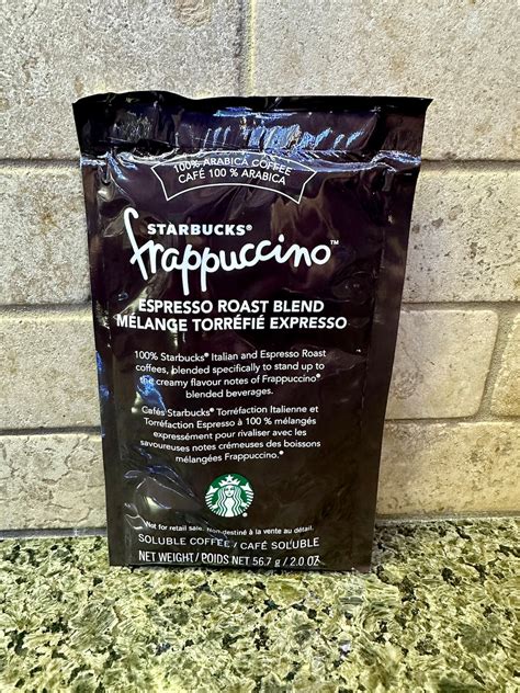 Starbucks Frappuccino Espresso Roast Blend 2 Oz 56.7g - Etsy