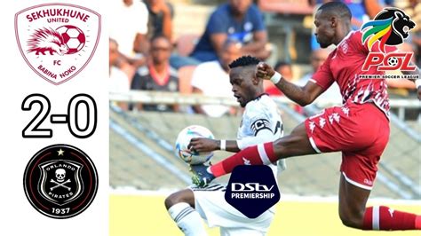 Sekhukhune vs Orlando Pirates(2-0) highlights/all goals .... - YouTube