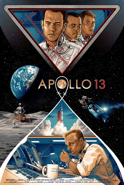 Apollo 13 Movie Poster by C.A. Martin | Movie posters, Apollo 13, Circle painting