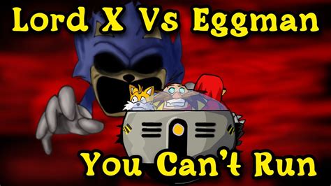 FNF | Lord X Vs Eggman | Sonic.exe PC Port | You Can't Run | Mods/Hard | - New World videos