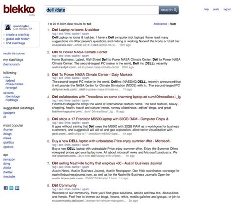 TechCrunch Review: The Blekko Search Engine Prepares To Launch – TechCrunch