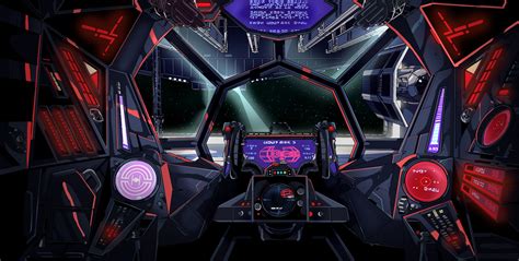 Inside a Tie fighter | Cockpit UI | Pinterest