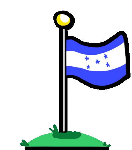 Honduras Flag Sticker – Honduras Flag Latin – discover and share GIFs